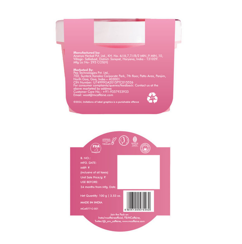 mCaffeine Berry Squeeze Shower Marshmallow Shower Jelly | Grocsy