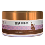 Just Herbs Anti Hairfall Natural Hair Mask With Castor & Black Onion Seed | Grocsy