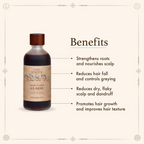 Old School Rituals 63-Herb Hair Elixir All-Natural Hair Oil For Growth Of Strong & Healthy Hair | Grocsy