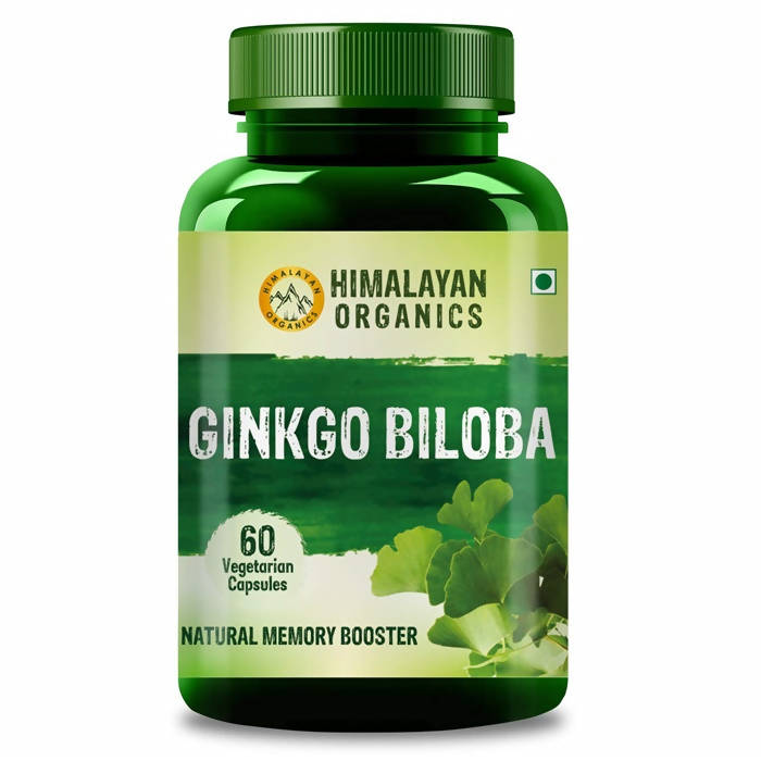 Himalayan Organics Ginkgo Biloba Vegetarian Capsules | Grocsy