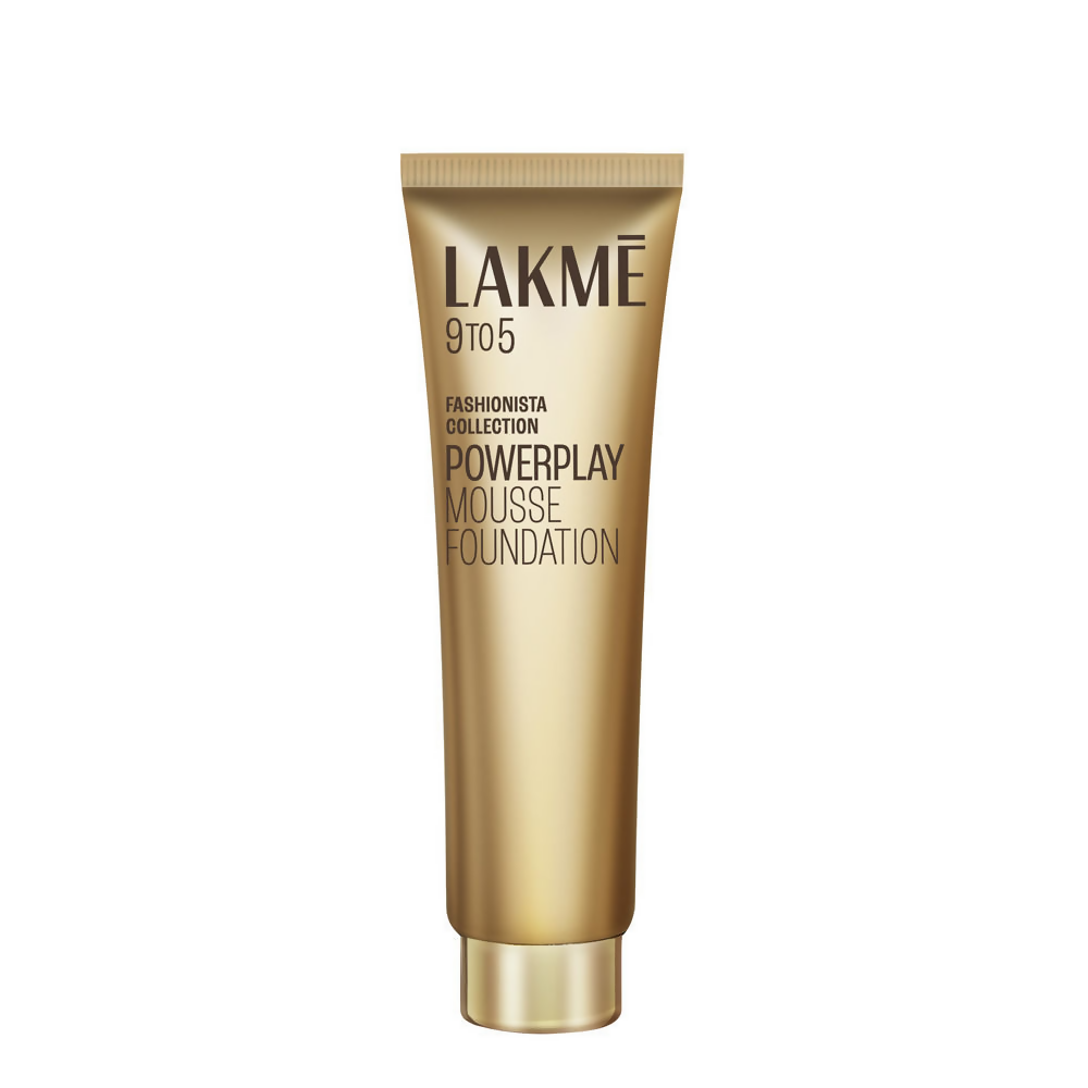 Lakme 9 To 5 Powerplay Mousse Foundation - Rose Ivory | Grocsy