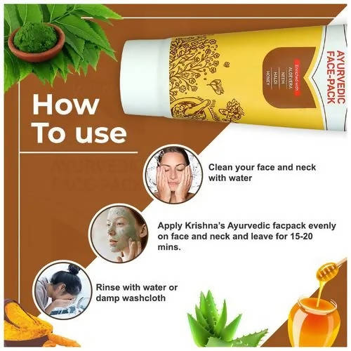 Krishna's Herbal & Ayurveda Face Pack | Grocsy