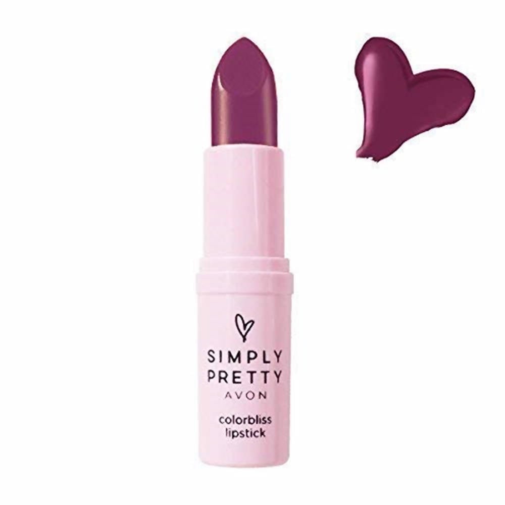 Avon Simply Pretty Colorbliss Lipstick - Plum Perfect | Grocsy