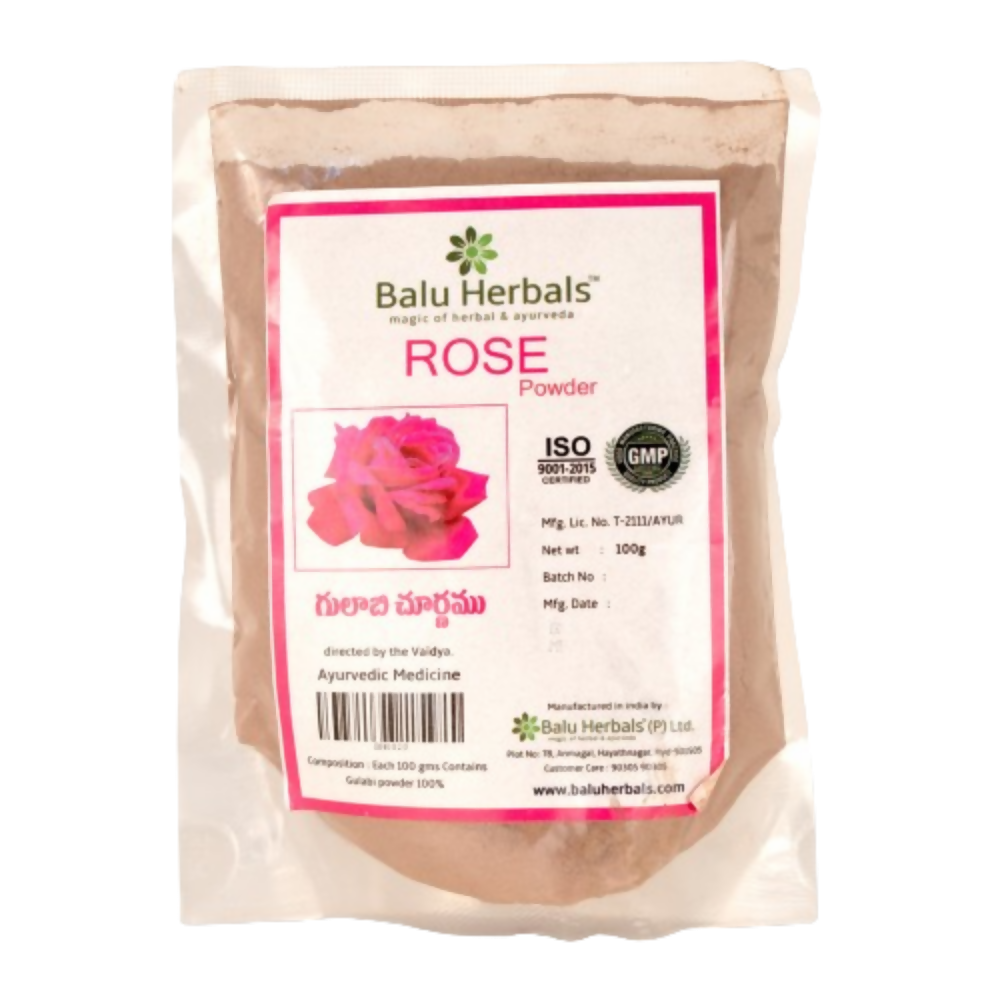 Balu Herbals Rose (Gulabi) Powder | Grocsy