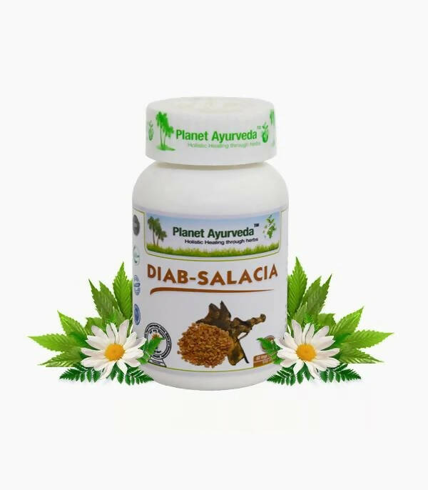 Planet Ayurveda Diab-Salacia Capsules | Grocsy