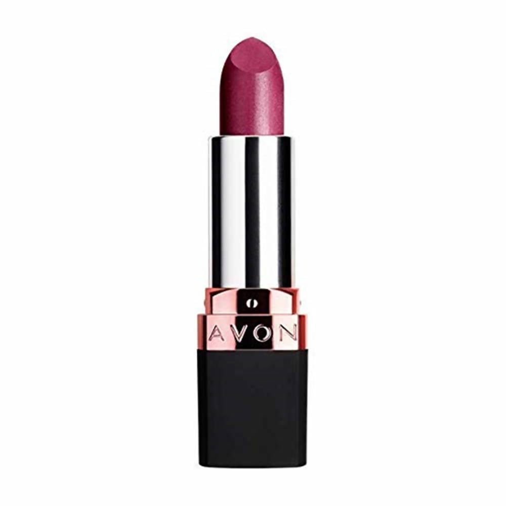 Avon True Color Velvet Luminosity Metallic Matte Lipstick - Prismatic Pink | Grocsy