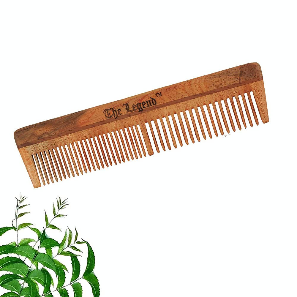 The Legend Organic Pure Neem Wood Comb | Grocsy