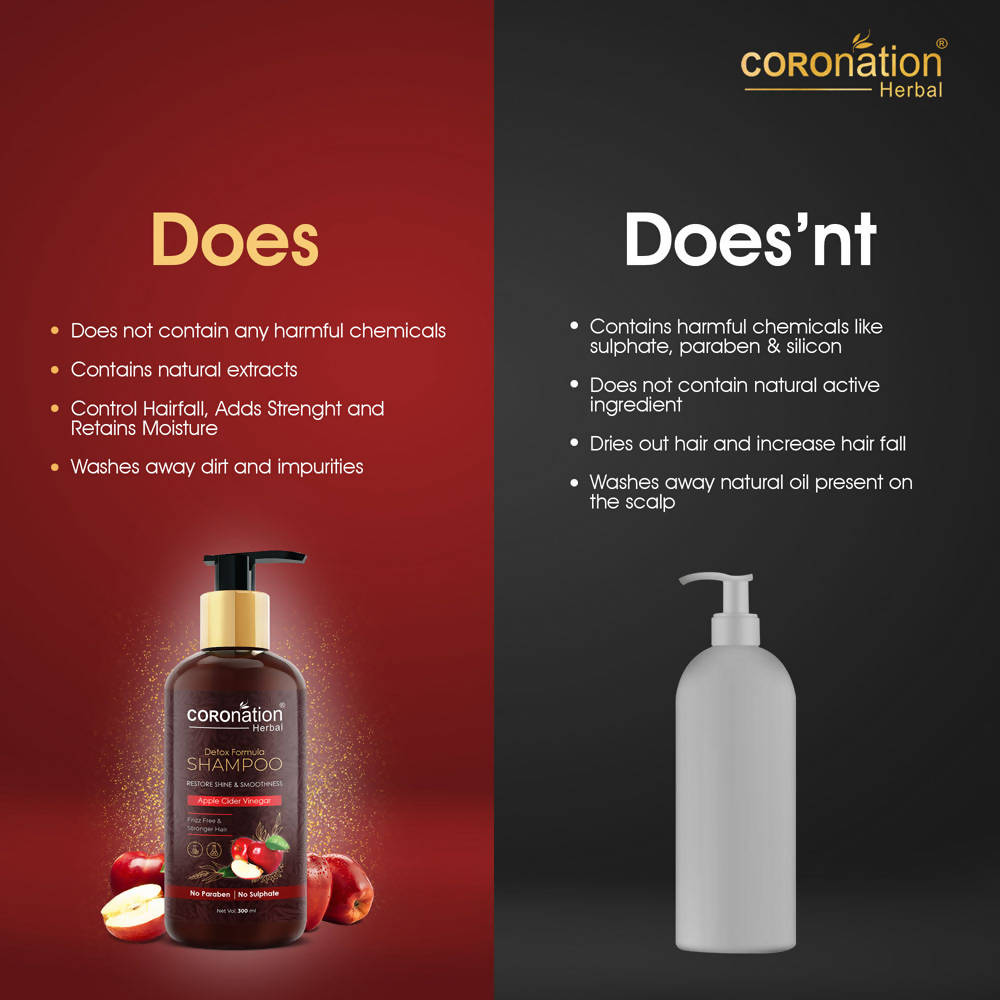 Coronation Herbal Apple Cider Vinegar Shampoo | Grocsy