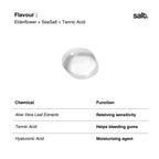 Salt. Oral Care Elixir Gum Healing Mouthwash Natural Relief for Bleeding & Swollen Gums Aloe Vera, Sage & Elderflower Formula | Grocsy