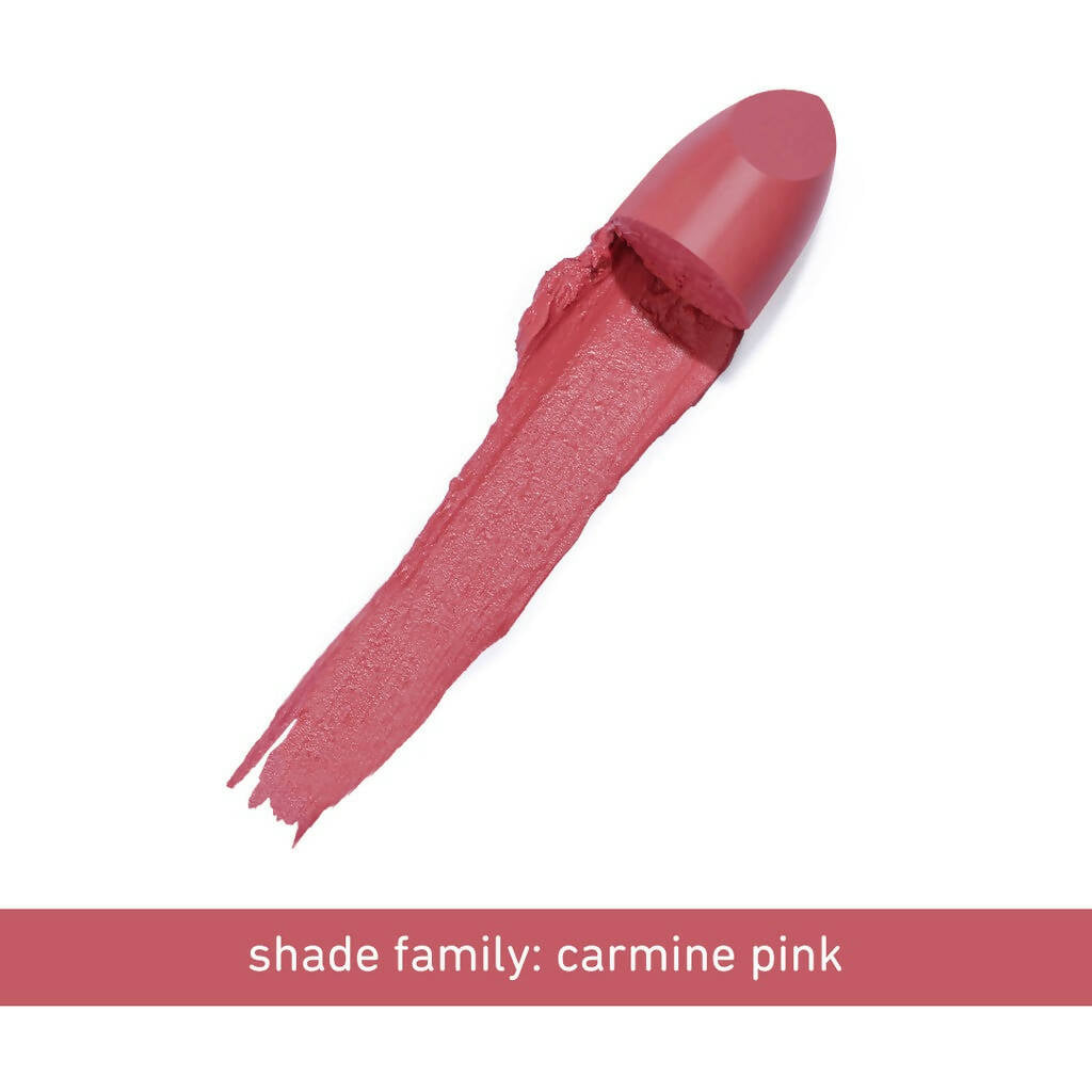 Plum Butter Crème Matte Lipstick Crimson Crush - 124 (Carmine Pink) | Grocsy