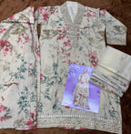 Aarshi Fashions Pale Yellow Floral Print Full Stitched Palazzo Suits | Grocsy
