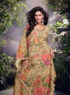 Anaita Chiku Embroidered Silk Stitched Plazo suit | Grocsy