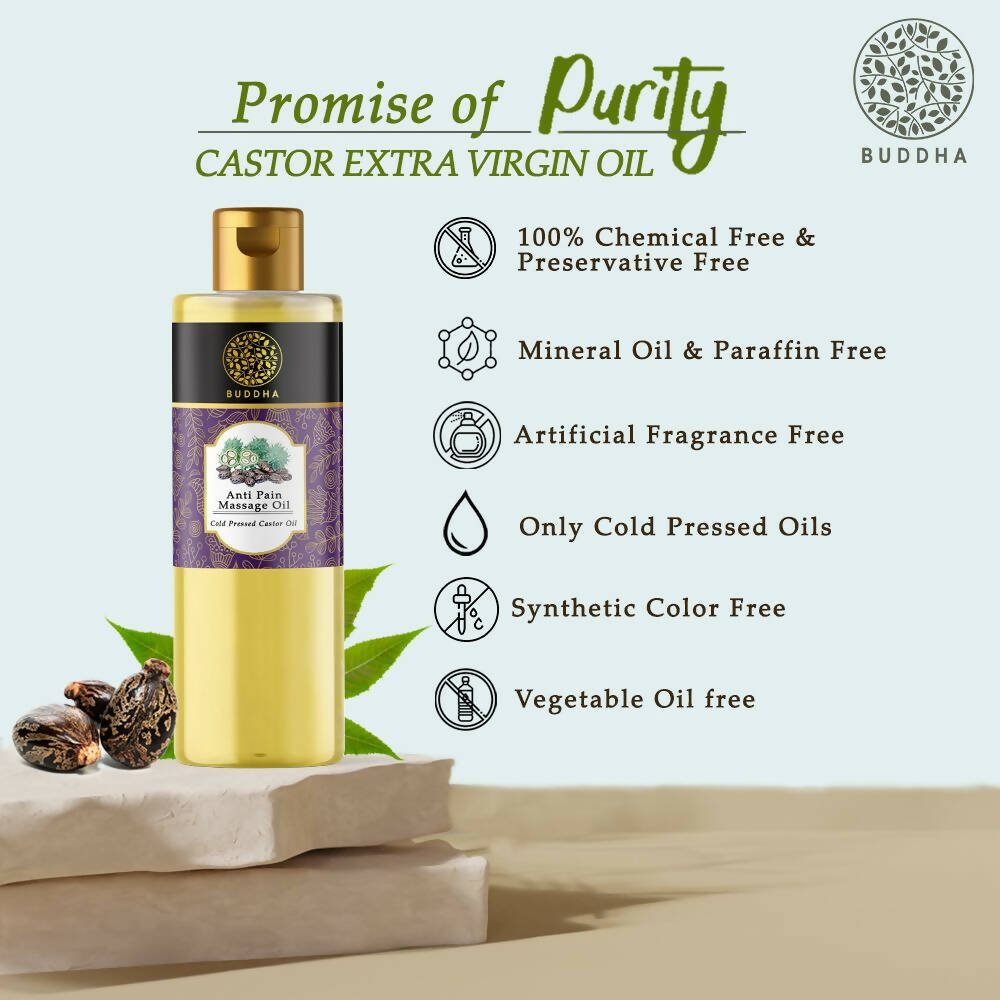 Buddha Natural Anti-Pain Massage Oil | Grocsy
