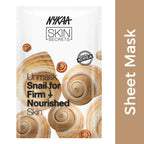 Nykaa Skin Secrets Exotic Indulgence Snail Sheet Mask For Firm & Nourished Skin | Grocsy