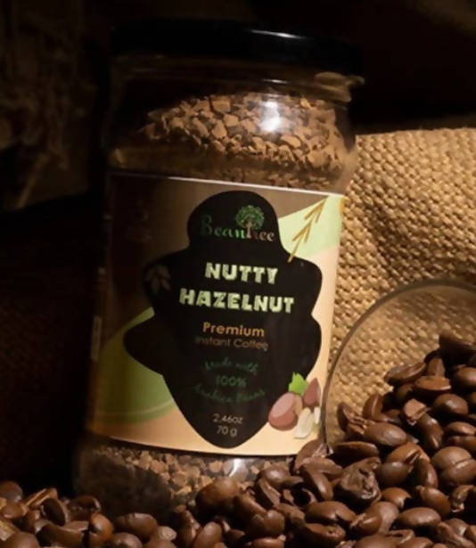Beantree Nutty Hazelnuts Premium Instant Coffee | Grocsy