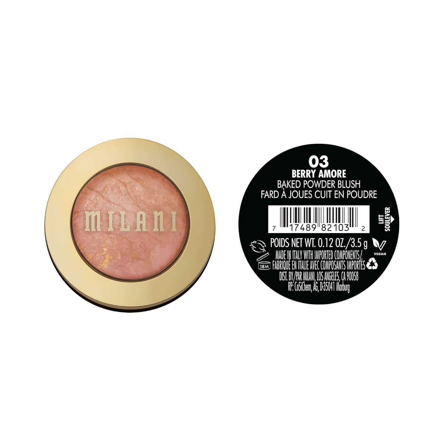 Milani Baked Blush - 03 Berry Amore | Grocsy