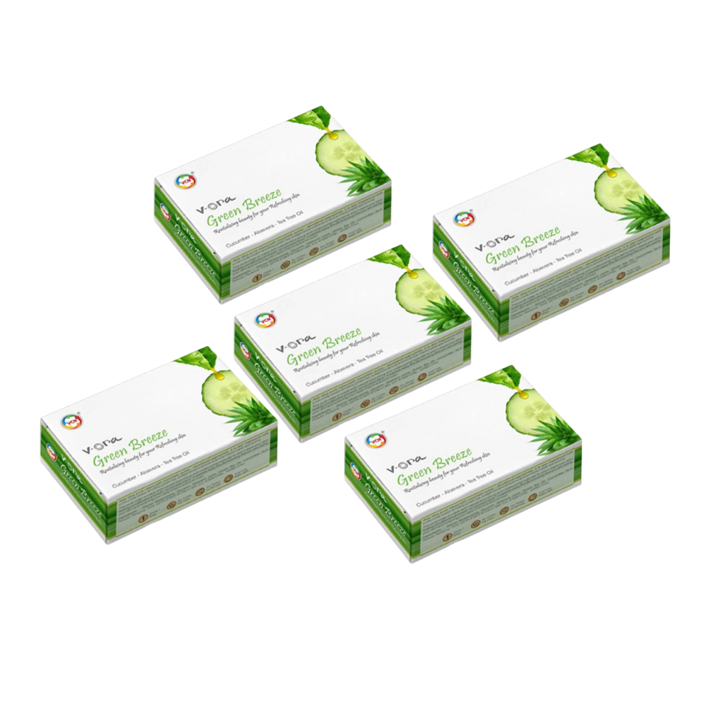 VCN V-Ora Green Breeze Soap | Grocsy