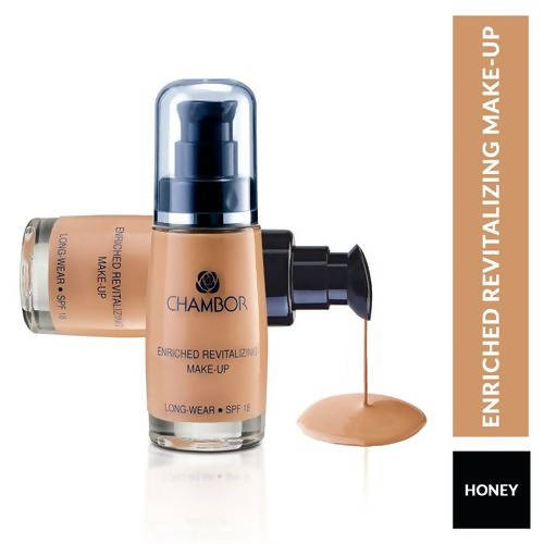 Chambor Enriched Revitalising Makeup Foundation Long Ware SPF 18 - Honey | Grocsy