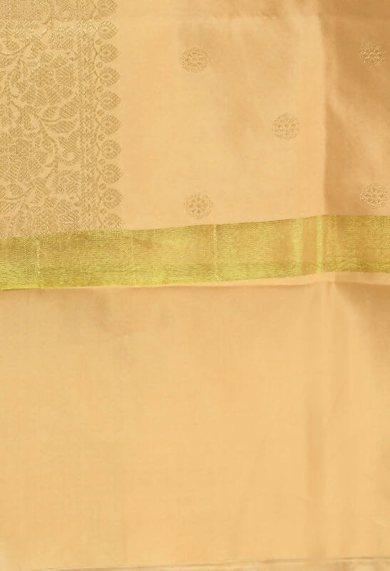 Mominos Fashion Moeza Women's Banarsi Silk Woven Design Golden Dupatta | Grocsy