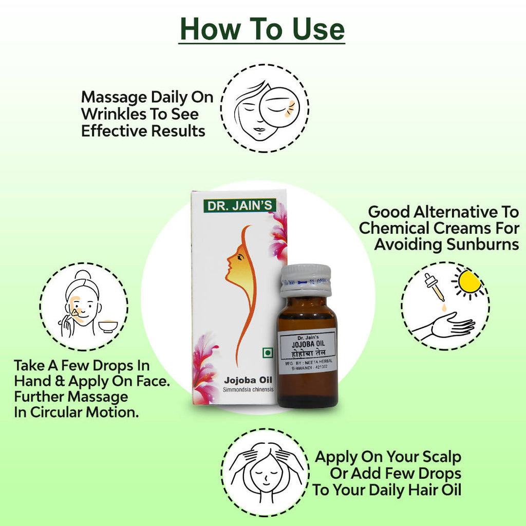 Dr. Jain's Jojoba Oil | Grocsy