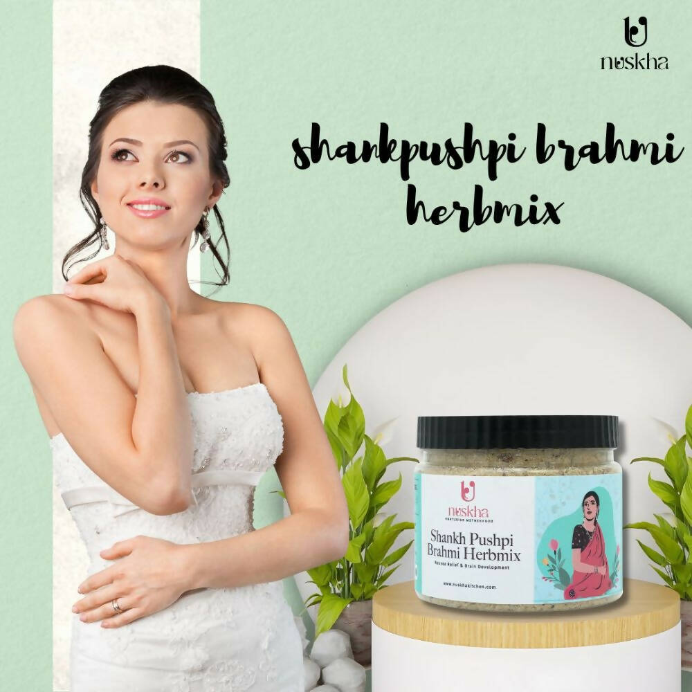 Nuskha ShankhPushpi Brahmi Herbmix | Grocsy