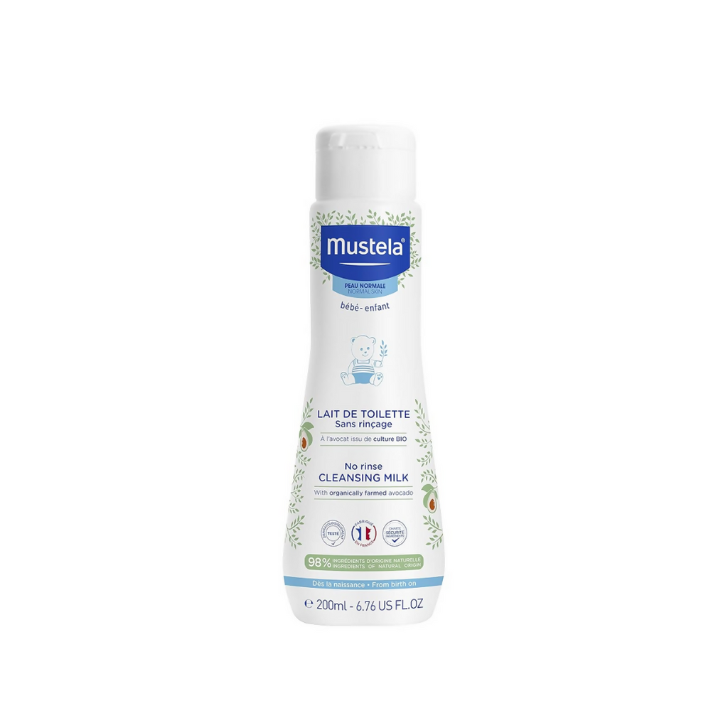 Mustela No Rinse Cleansing Milk With Natural Avocado | Grocsy