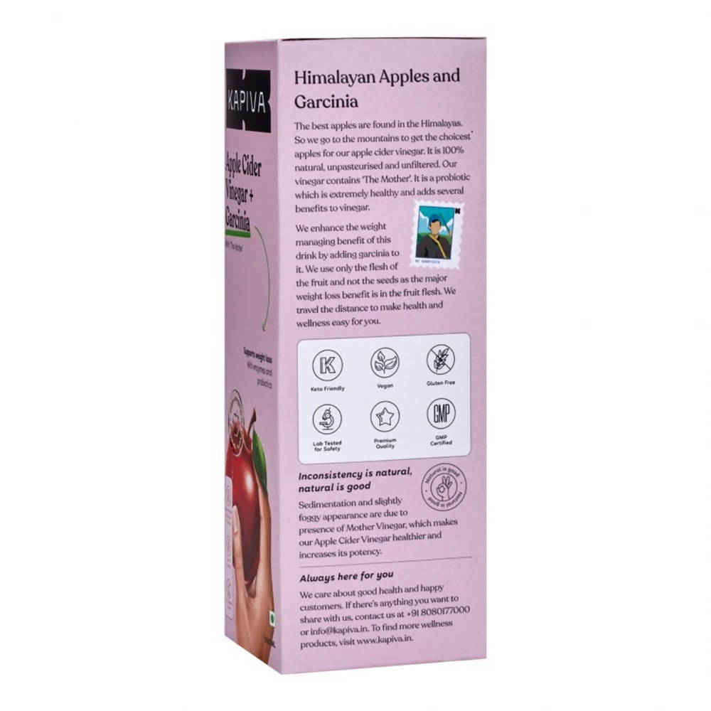 Kapiva Ayurveda Apple Cider Vinegar + Garcinia | Grocsy