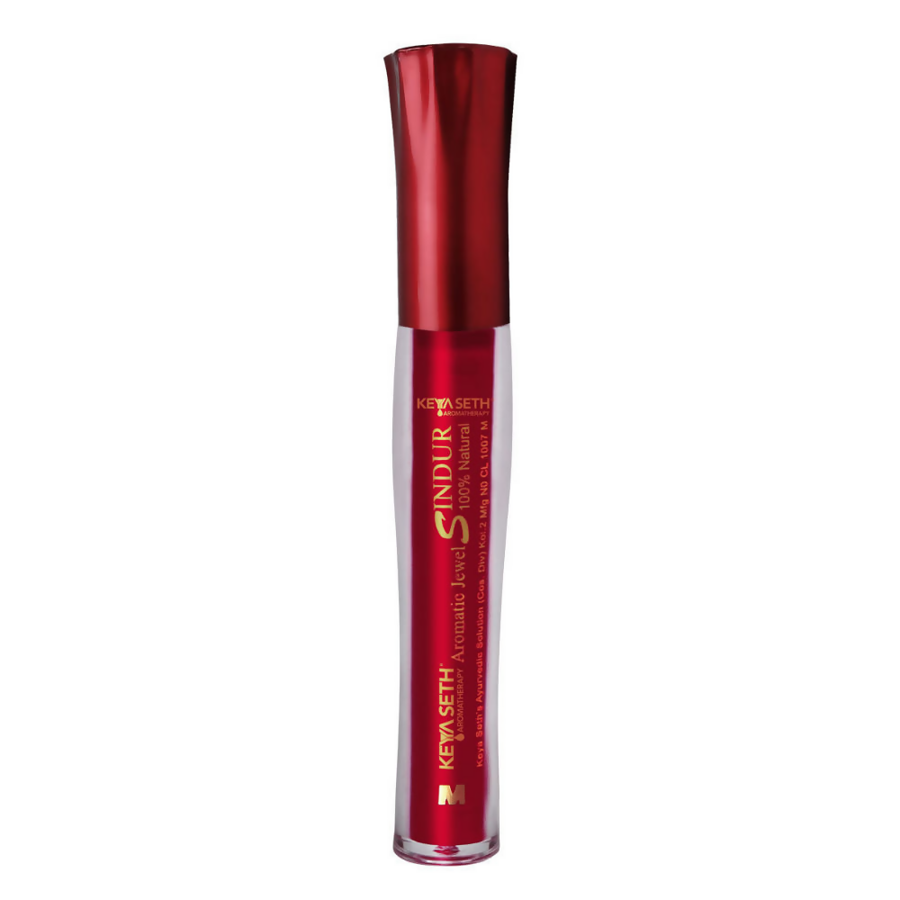 Keya Seth Aromatherapy 100% Natural Liquid Sindoor - Maroon | Grocsy