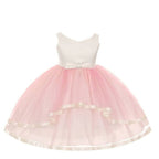 Asmaani Baby Girl's Multi-Coloured Satin A-Line Maxi Full Length Dress (AS-DRESS-22162) | Grocsy
