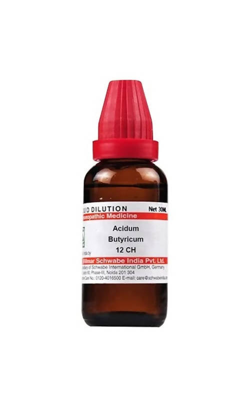 Dr. Willmar Schwabe India Acidum Butyricum Dilution | Grocsy