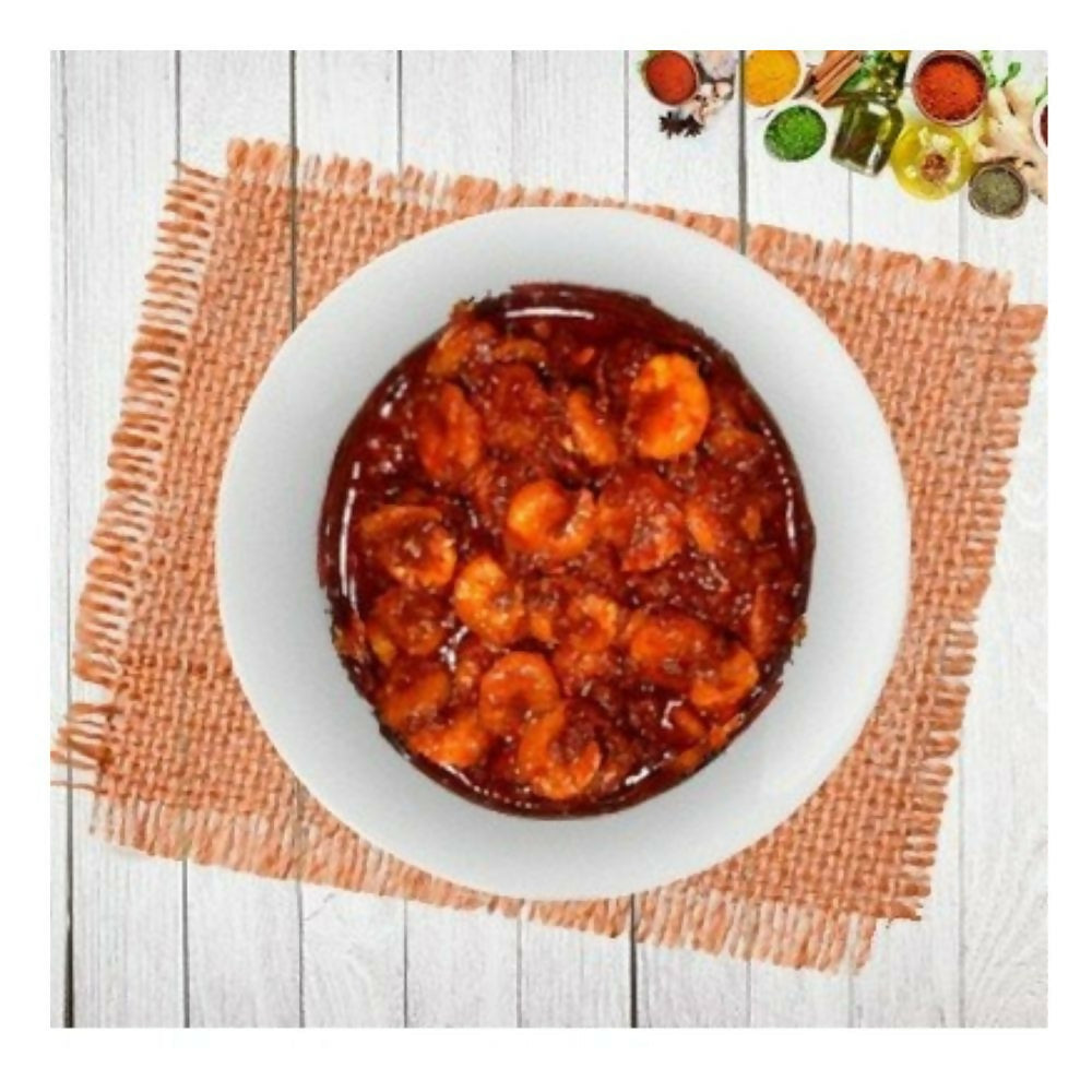 Jampani Pickles Prawns Pickle | Grocsy