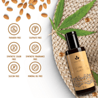 Avimee Herbal Cold Pressed Sweet Almond Oil, Fight Split Ends With Vitamin E | Grocsy