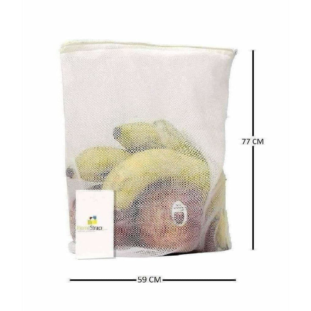 Home Strap 6 Piece Microfiber Fridge Bags | Grocsy