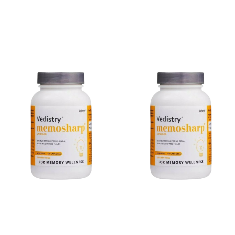 Vedistry Memosharp Capsules | Grocsy