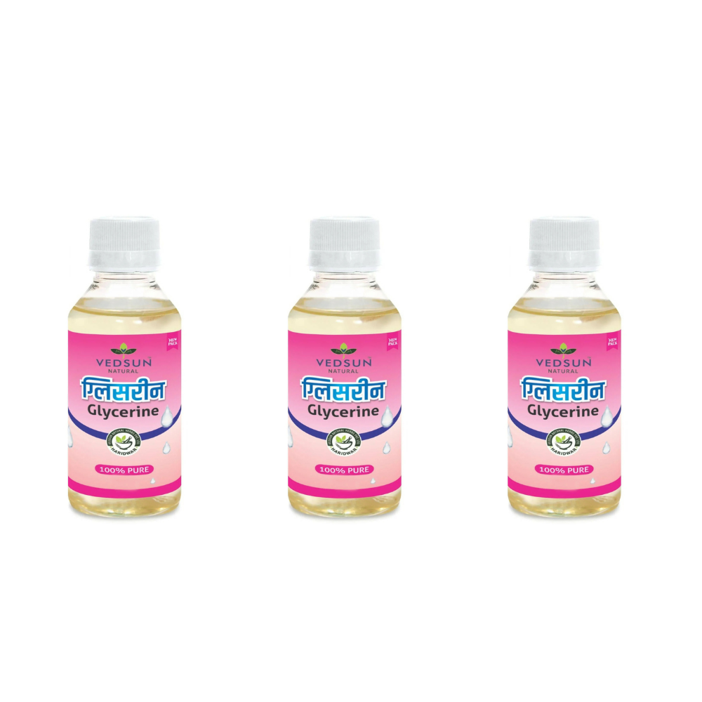 Vedsun Naturals Glycerine Liquid Pure and Unscented for Soft And Moisturize Skin | Grocsy