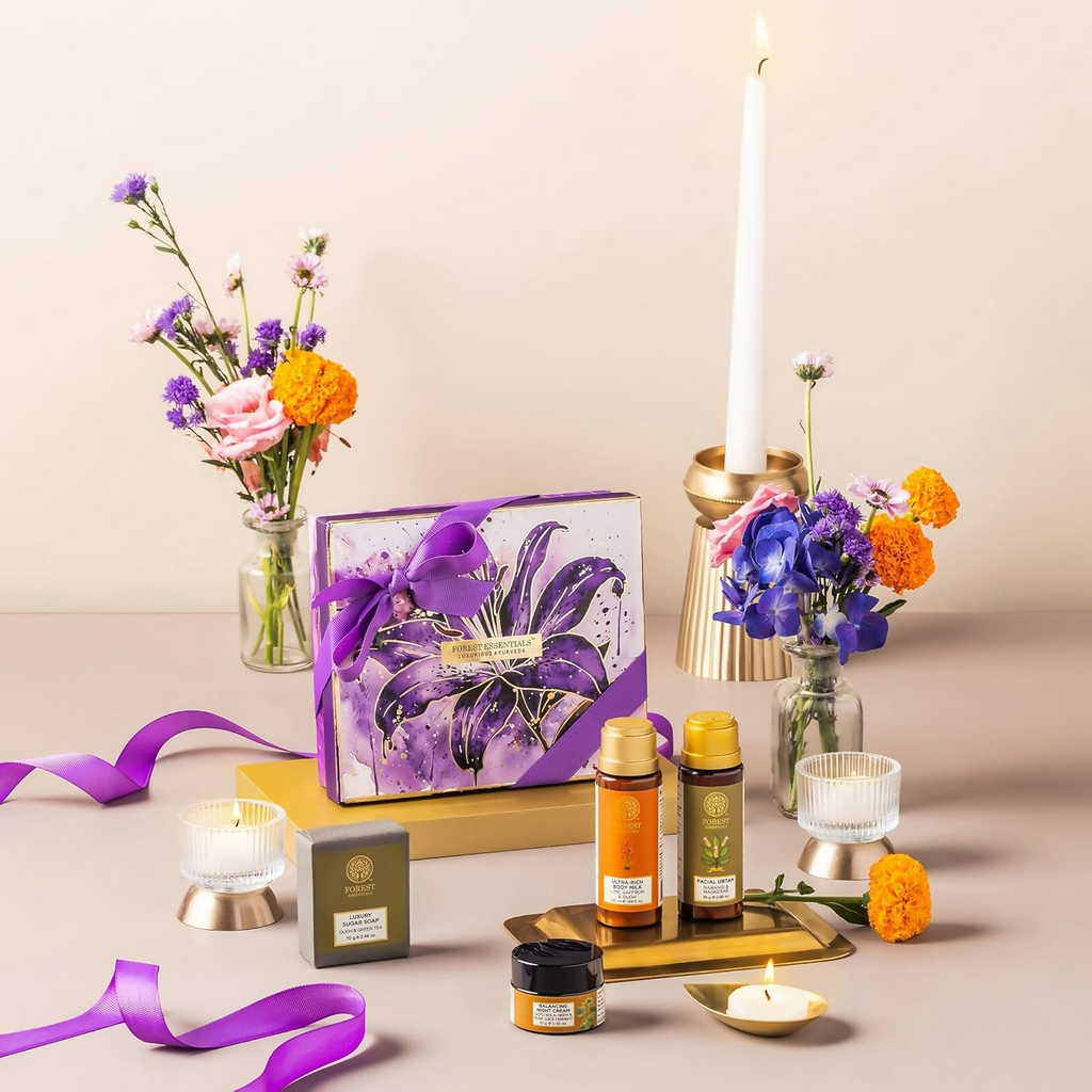 Forest Essentials Nalini Face & Body Essentials Kit | Grocsy