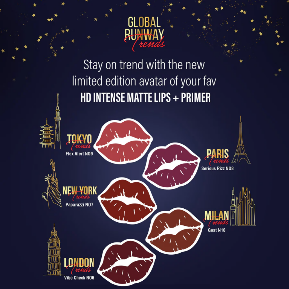 Faces Canada Ultime Pro HD Intense Matte Lips + Primer - Vibe Check N06 | Grocsy