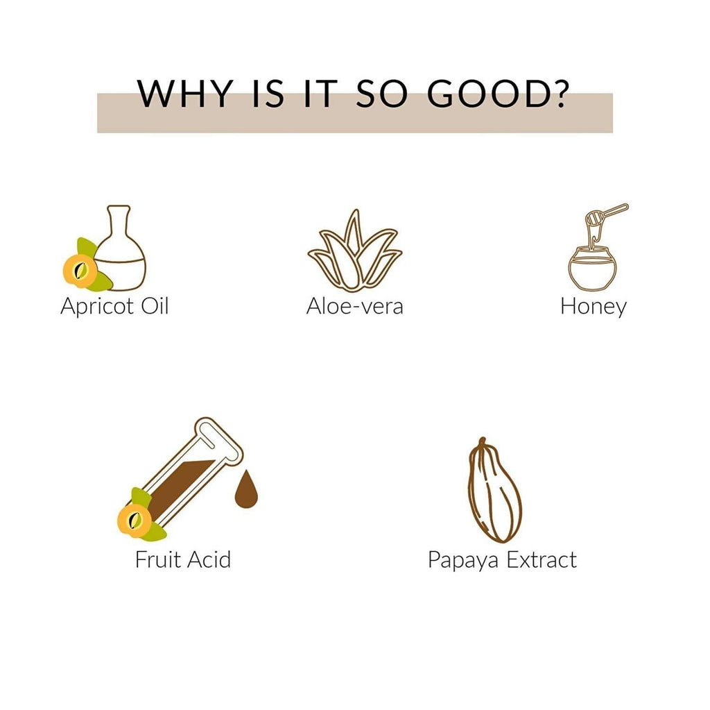 Kaina Apricot & Walnut Face Scrub | Grocsy
