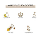 Kaina Apricot & Walnut Face Scrub | Grocsy