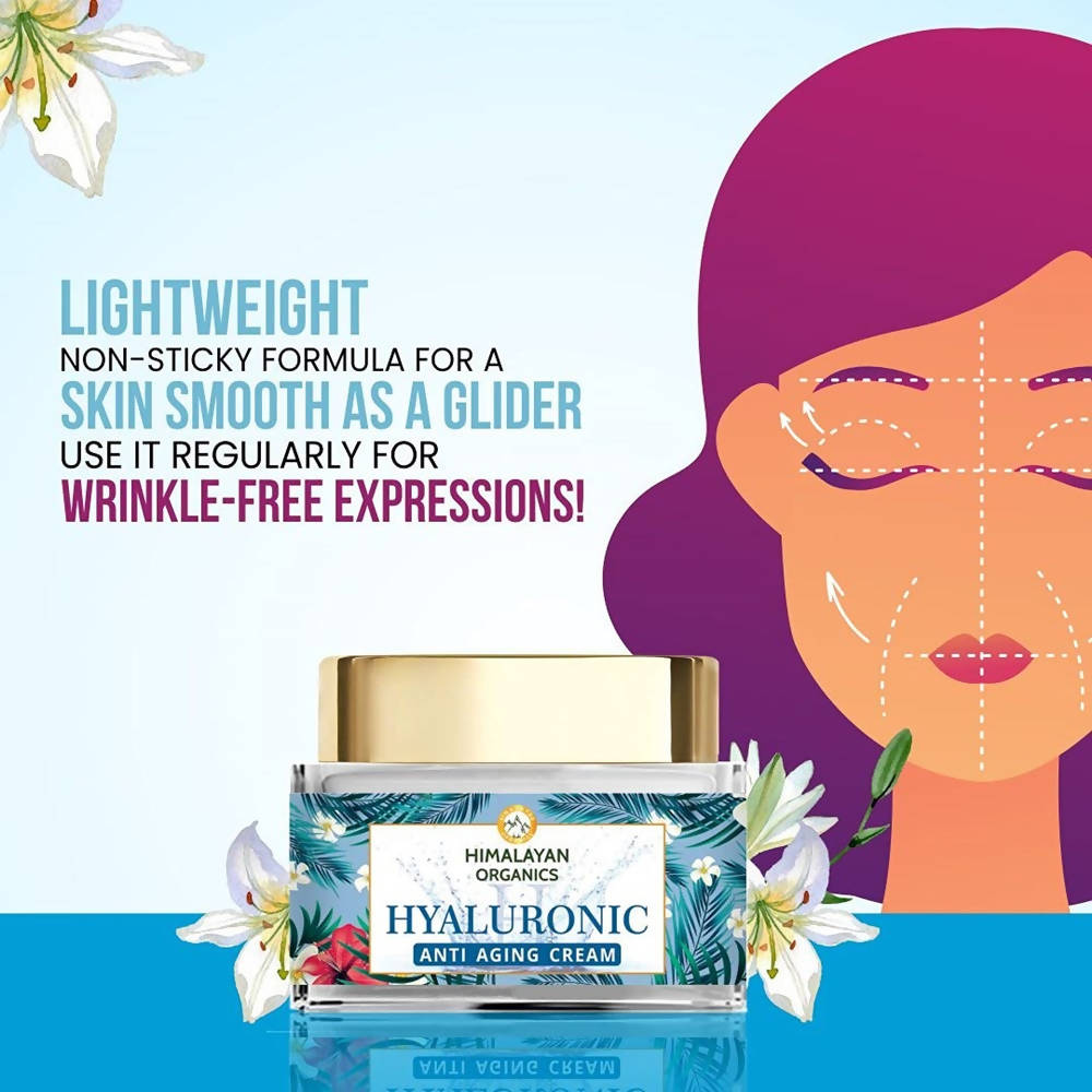 Himalayan Organics Hyaluronic Anti Aging Cream | Grocsy