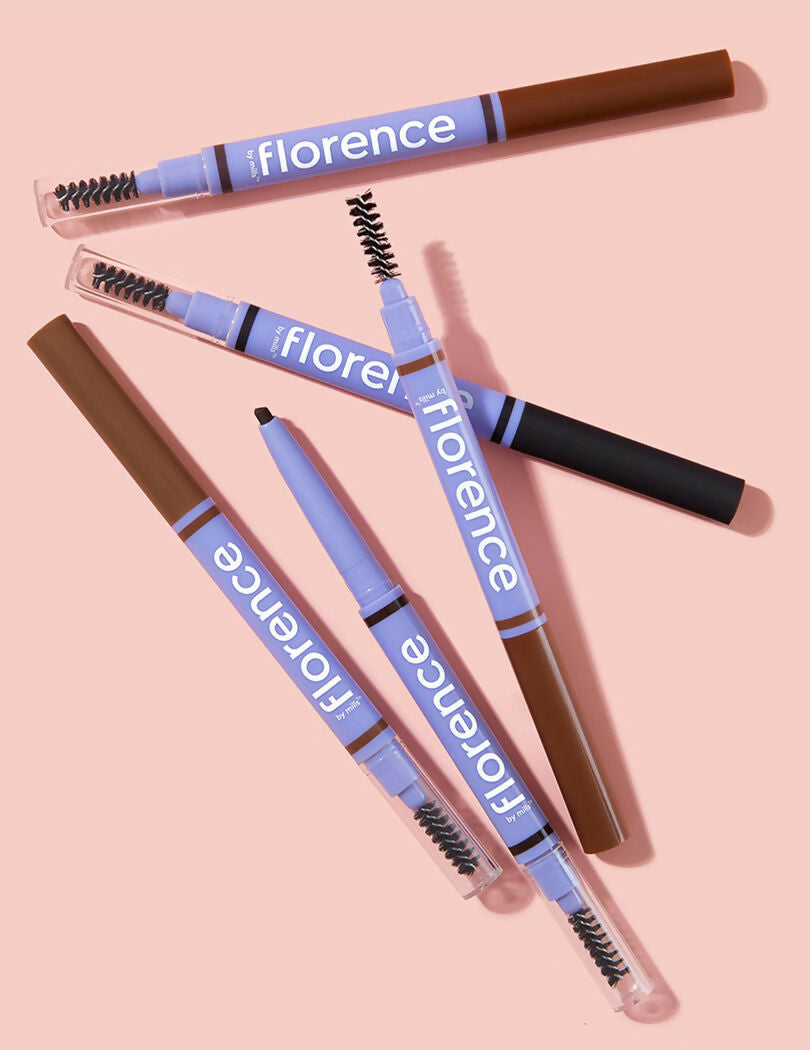 Florence by Mills Tint N Tame Eyebrow Pencil - Medium Brown | Grocsy