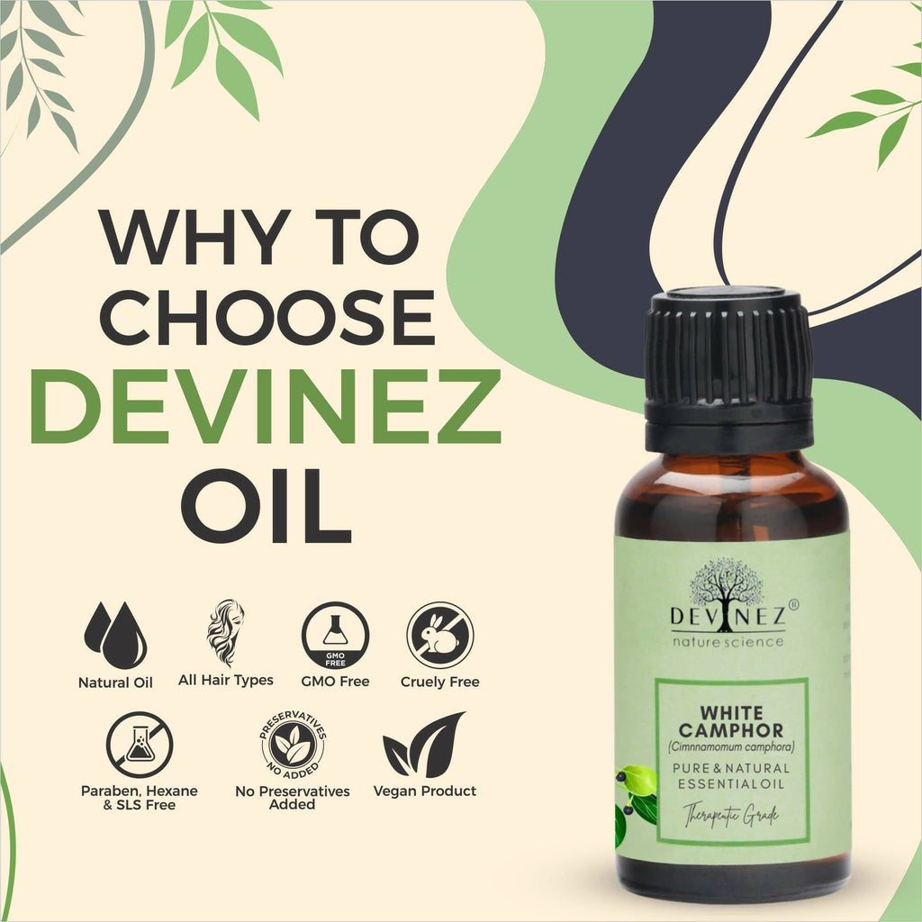 Devinez White Camphor Essential Oil | Grocsy