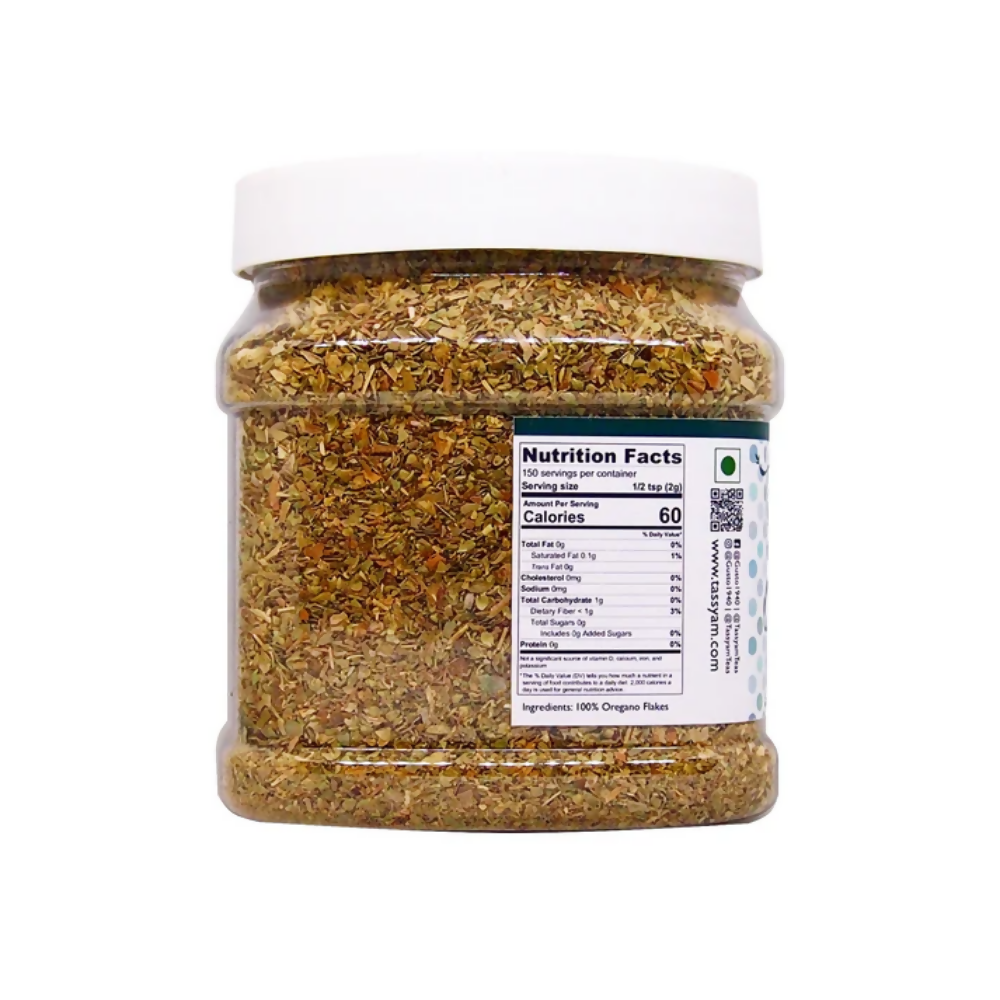 Tassyam Organics Oregano Flakes | Grocsy