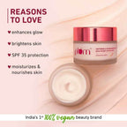 Plum Saffron & Kumkumadi Oil Daily Glow Bright Moisturizing Cream | Grocsy