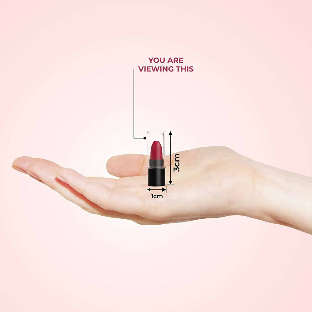 Just Herbs Herb Enriched Ayurvedic Lipstick Micro-Mini Kit | Grocsy