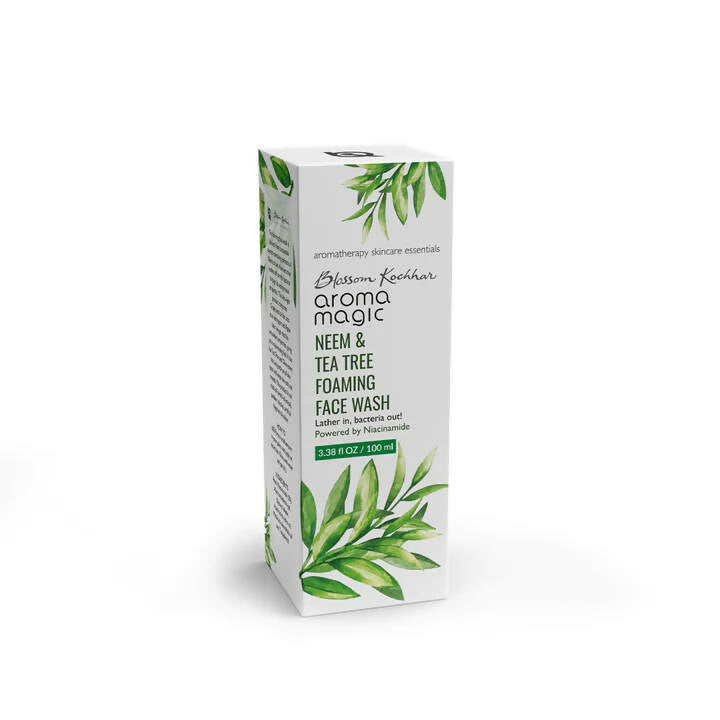 Blossom Kochhar Aroma Magic Neem & Tea Tree Foaming Face Wash | Grocsy