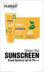 Maliao Professional Green Tea Sunscreen Lotion SPF 45 | Grocsy