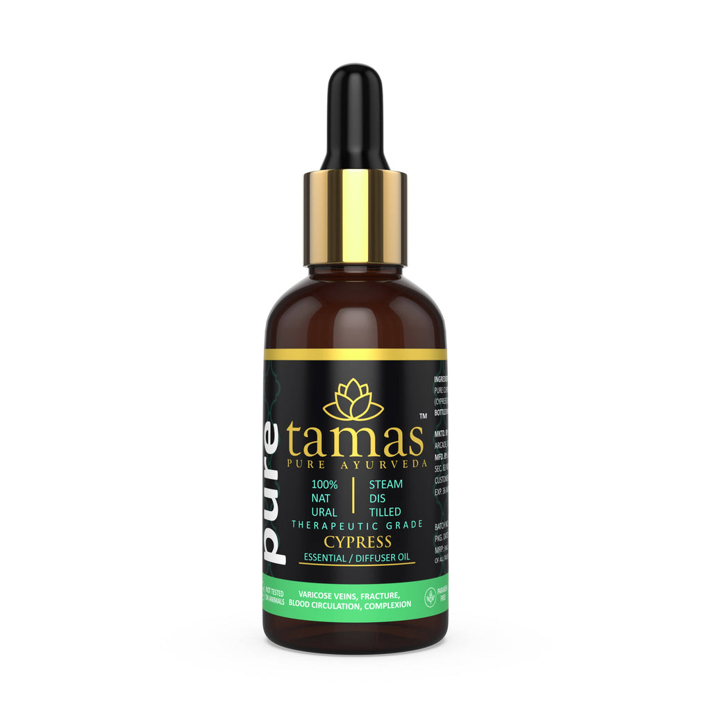 Tamas Pure Ayurveda 100% Natural Cypress Essential Oil | Grocsy