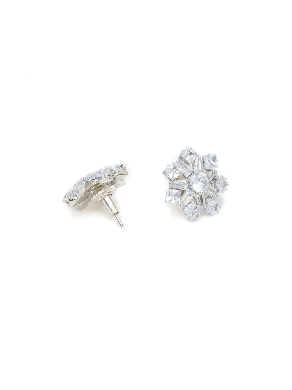 stone stud (white) - Ruby Raang | Grocsy