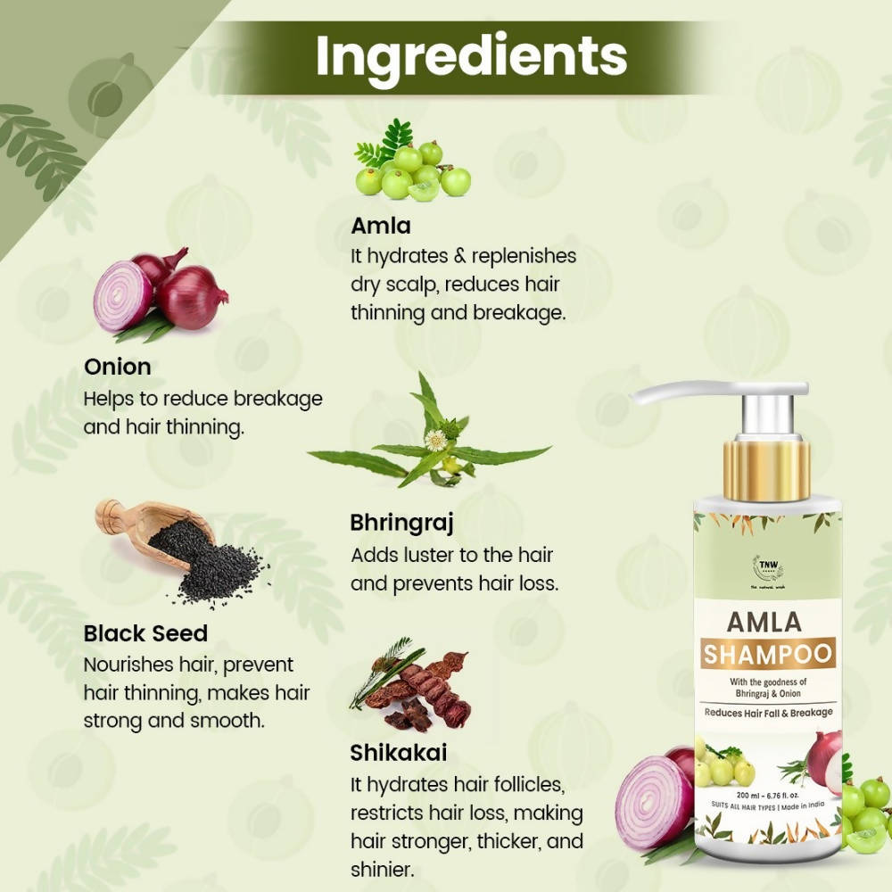 The Natural Wash Amla Shampoo | Grocsy